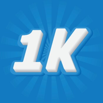 Что означает «1K», «10K», «1M» в социальных сетях?